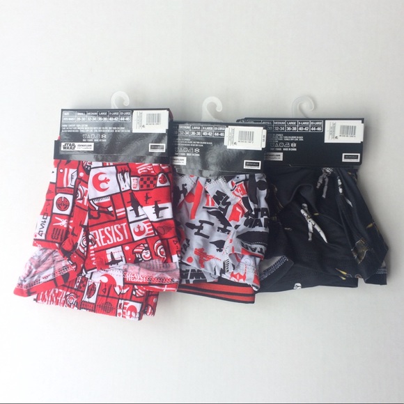 Star Wars Mens Boxer Brief Large or X-Large 3 Set - Picture 6 of 6